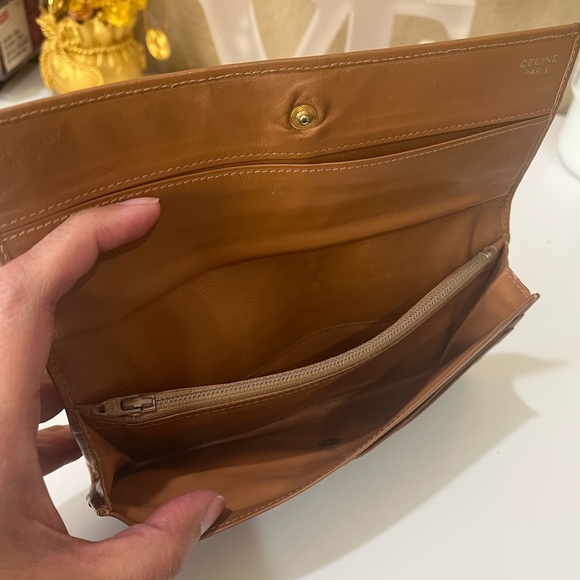 CELINE VINTAGE BIFOLD MACADAM WALLET - Picture 8 of 13
